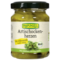 Coeurs d'artichauts à l'huile d'olive Coeurs d'artichauts à l'huile d'olive