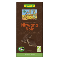 Nirwana Noir 55% - Chocolat noir fourré praliné HAND IN HAND